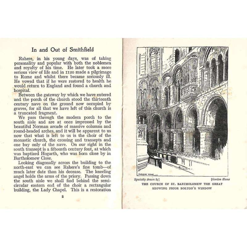 Lunch-Time Rambles in Old London, Number Three: In and Out of Smithfield | H. M. Buckingham