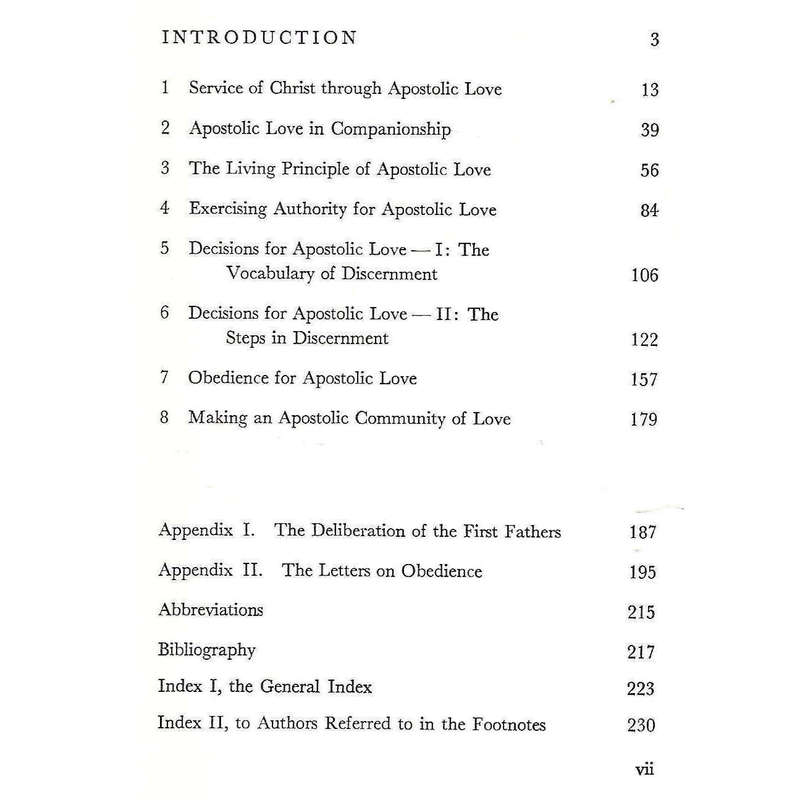 Making an Apostolic Community of Love: The Role of the Superior According to St. Ignatius of Loyo...