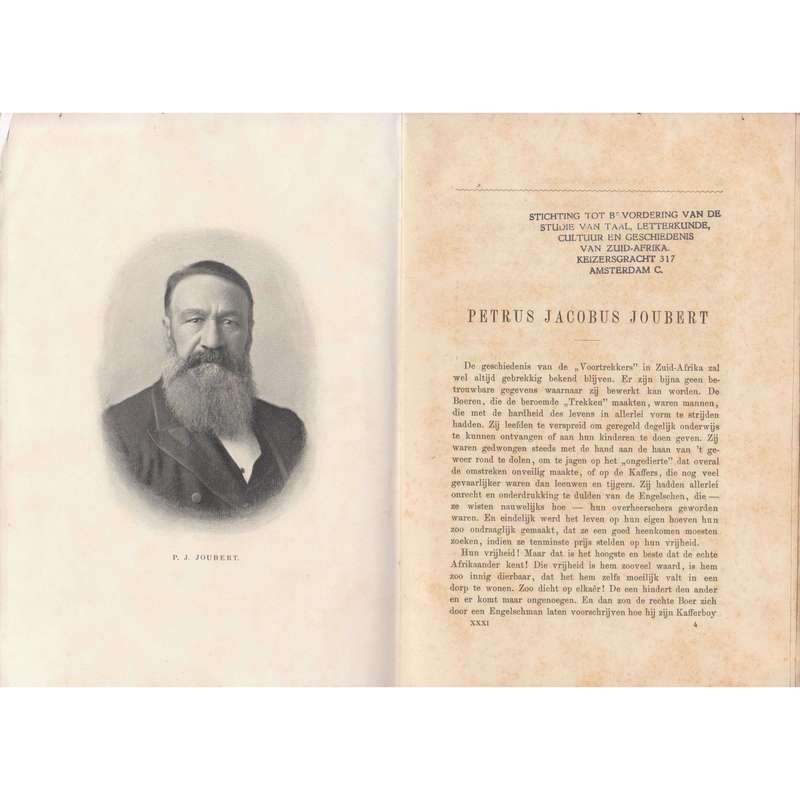Mannen en Vrouen van Beteekenis in Onze Dagen: Petrus Jacobus Joubert (Dutch) | J. A. Wormser