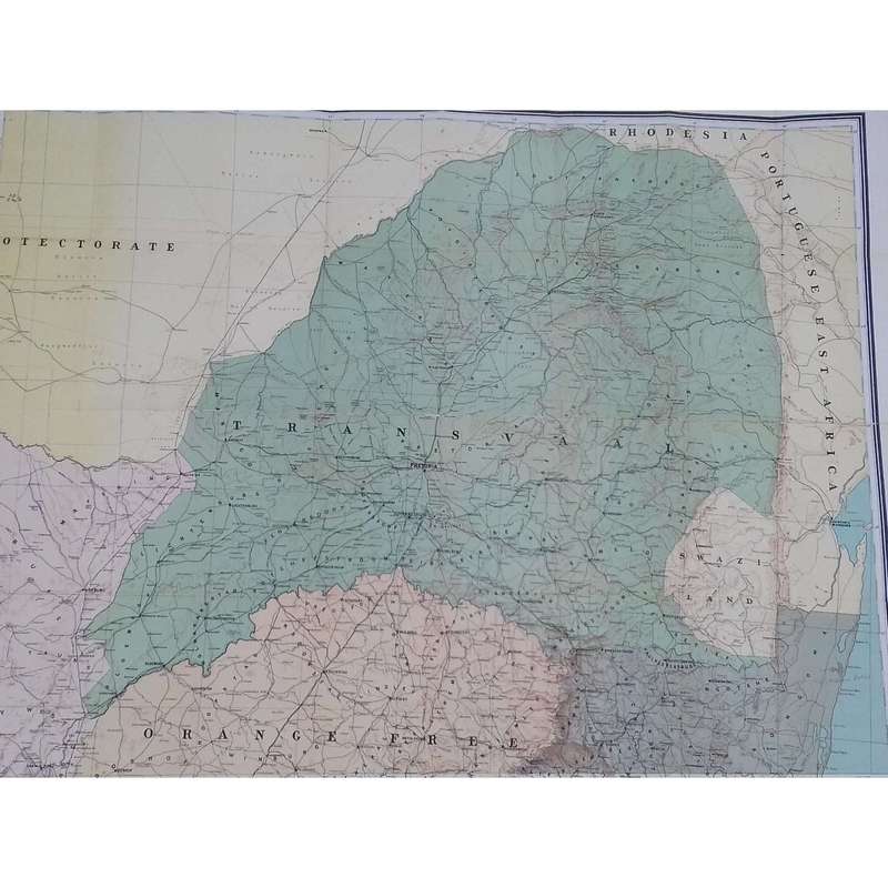 Map of Union of South Africa:North-East Sheet