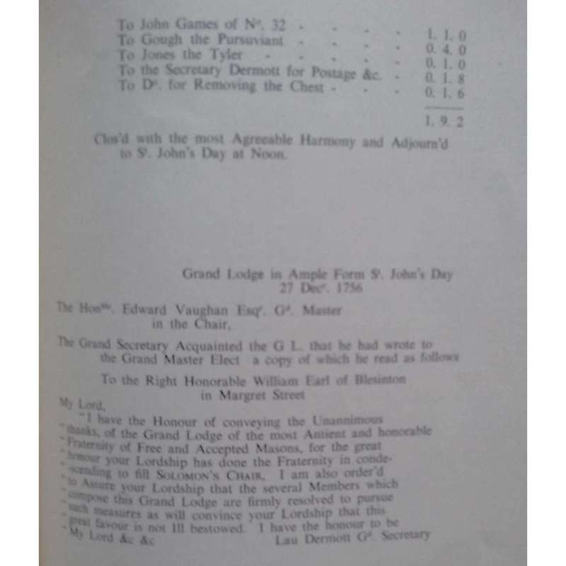 Masonic Reprints of the Quatuor Coronati Lodge, No. 2076, London: Vols. 11-12 (1958-1960)