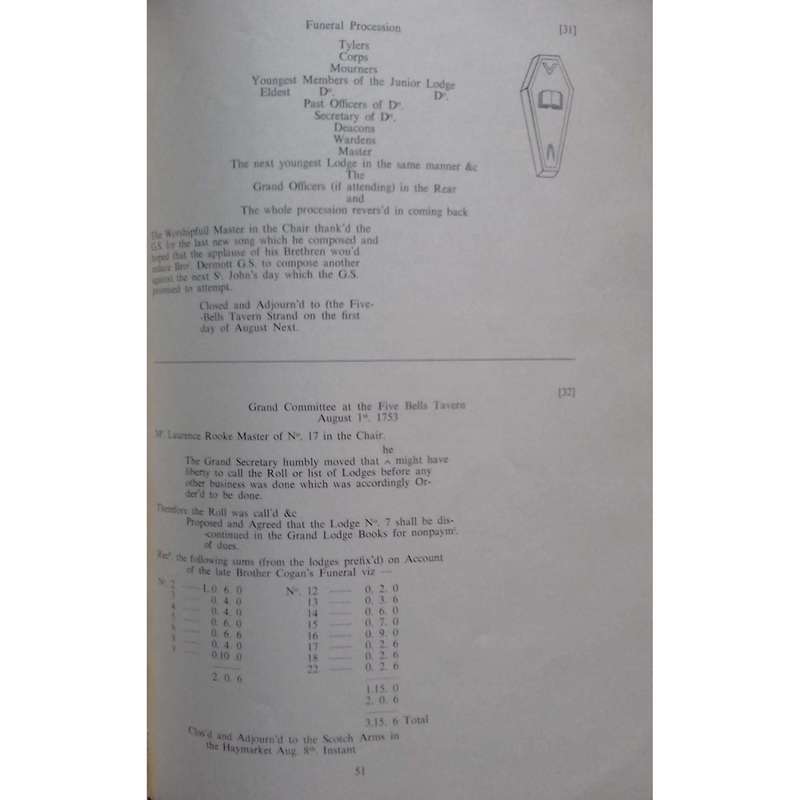 Masonic Reprints of the Quatuor Coronati Lodge, No. 2076, London: Vols. 11-12 (1958-1960)