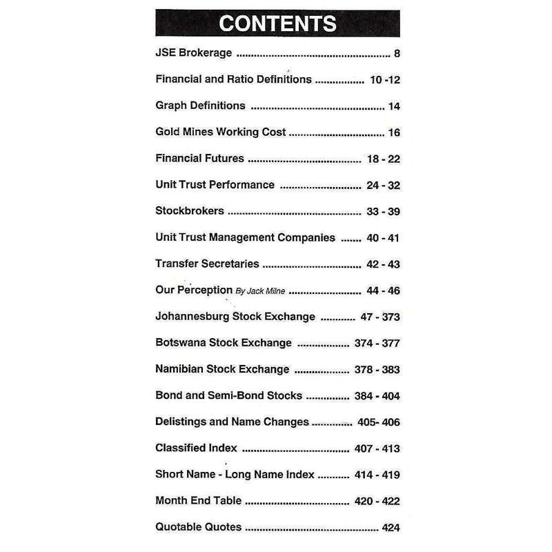 McGregor's Stock Exchange Handbook (June 95- Dec 95)