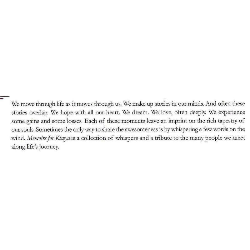 Memories for Kimya: A Celebration of Soulful Writing | Shafinaaz Hassim