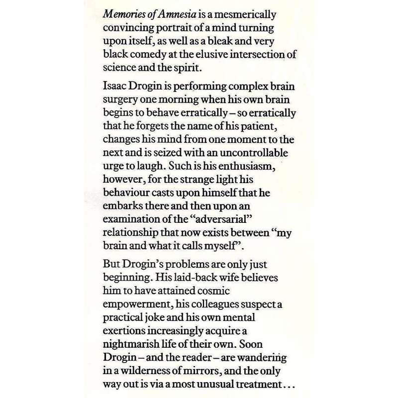 Memories of Amnesia | Lawrence Shainberg