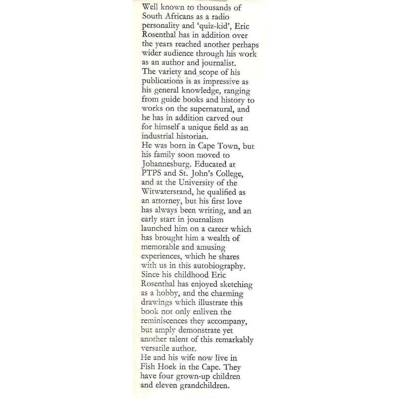 Memories & Sketches | Eric Rosenthal