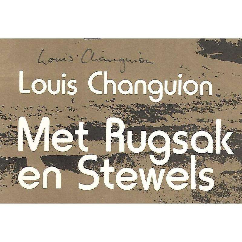 Met Rugsak en Stewels (Signed by Author) | Louis Changuion