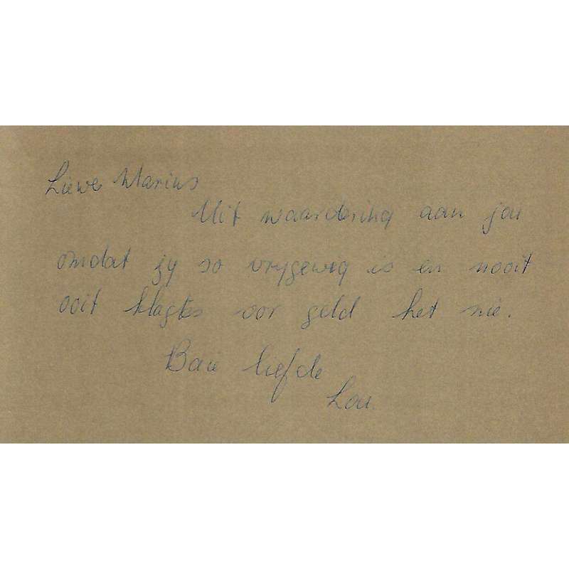 Met Rugsak en Stewels (Signed by Author) | Louis Changuion