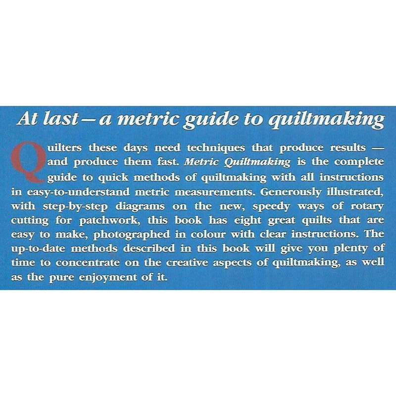 Metric Quiltmaking | Margaret Rolfe, et al.