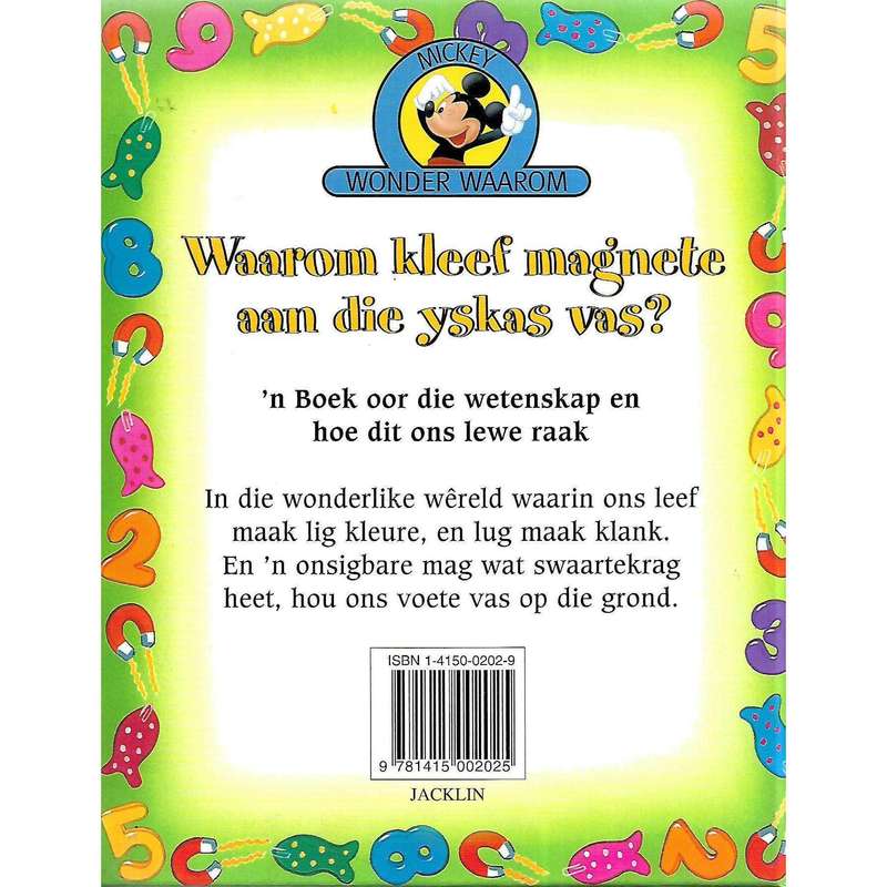 Mickey Wonder Waarom: Waarom Kleef Magnete aan die Yskas Vas? (Afrikaans)
