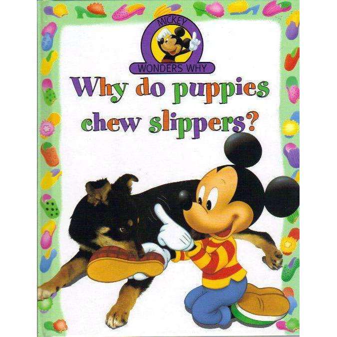 Mickey Wonders Why: Why do Puppies Chew Slippers? | Rosemary McCormick