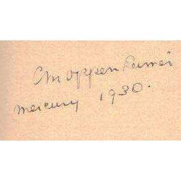 Modern French Decoration (Copy of May Oppenheimer, Henry Oppenheimer's Mother, and Signed by Her)...