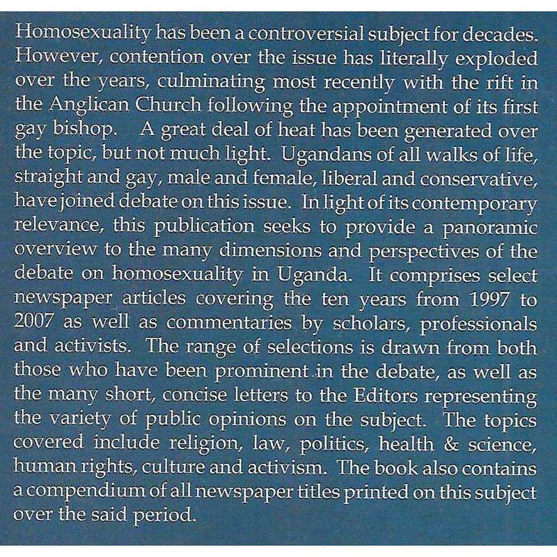 Momosexuality: Perspectives from Uganda (Inscribed by Author) | Sylvia Tamale