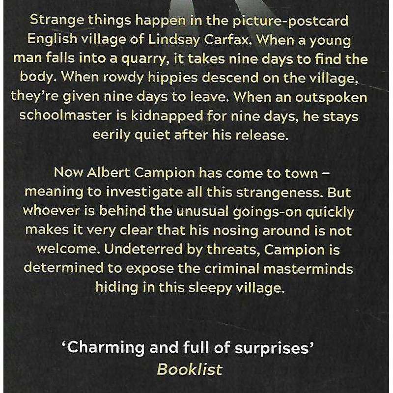 Mr Campion's Farewell (A Margery Allingham Campion Mystery) | Mike Ripley