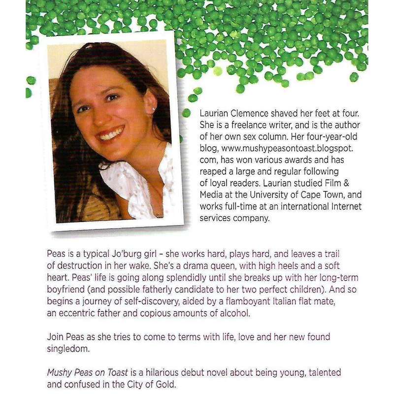 Mushy Peas on Toast (Inscrbed by Author) | Laurian Clemence