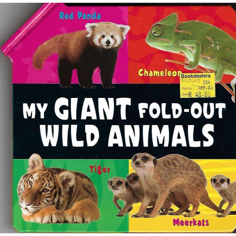 My Giant Fold-Out Wild Animals | Amy Junor
