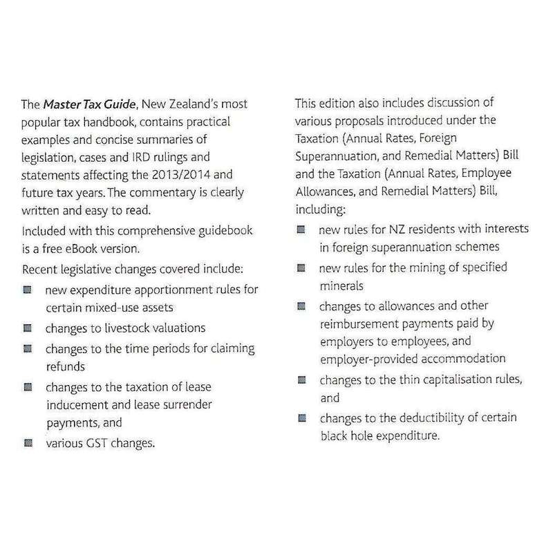 New Zealand Master Tax Guide