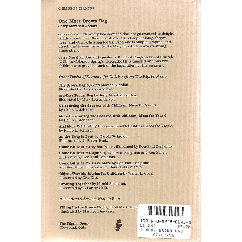 One More Brown Bag (Sermons for Children) | Jerry Marshall Jordan