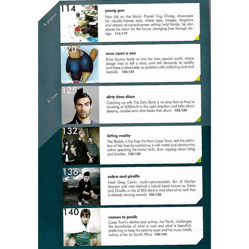 One Small Seed (The South African Pop Culture Magazine) Issue 11, June-August 2008