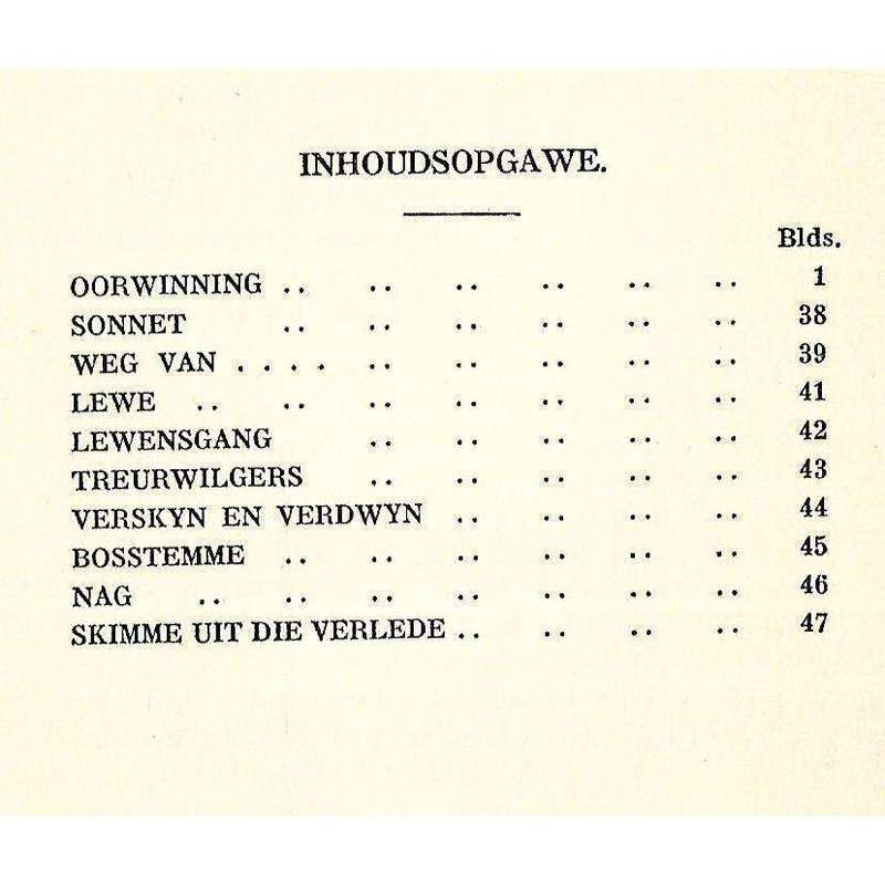 Oorwinning en ander Eerste Gedigte | Willem Kamp