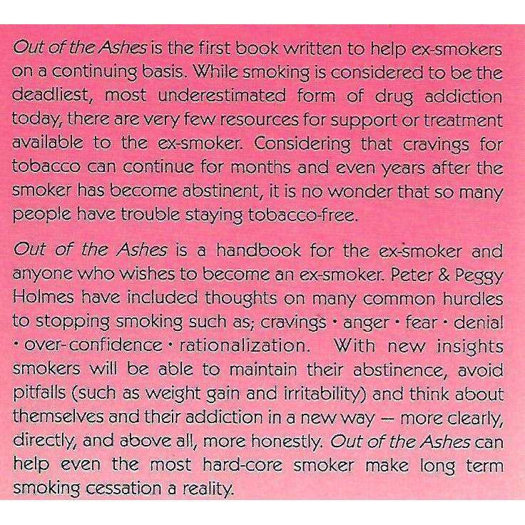 Out of the Ashes: Help for People who have Stopped Smoking | Peter & Peggy Holmes