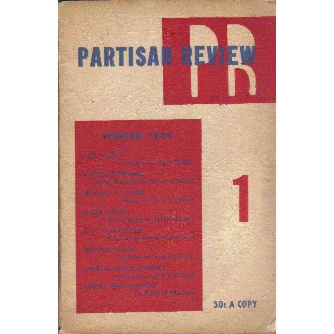 Partisan Review: (Volume XI, No 1, Winter 1944) by Editor's William Phillips, Philip Rahv, Delmor...