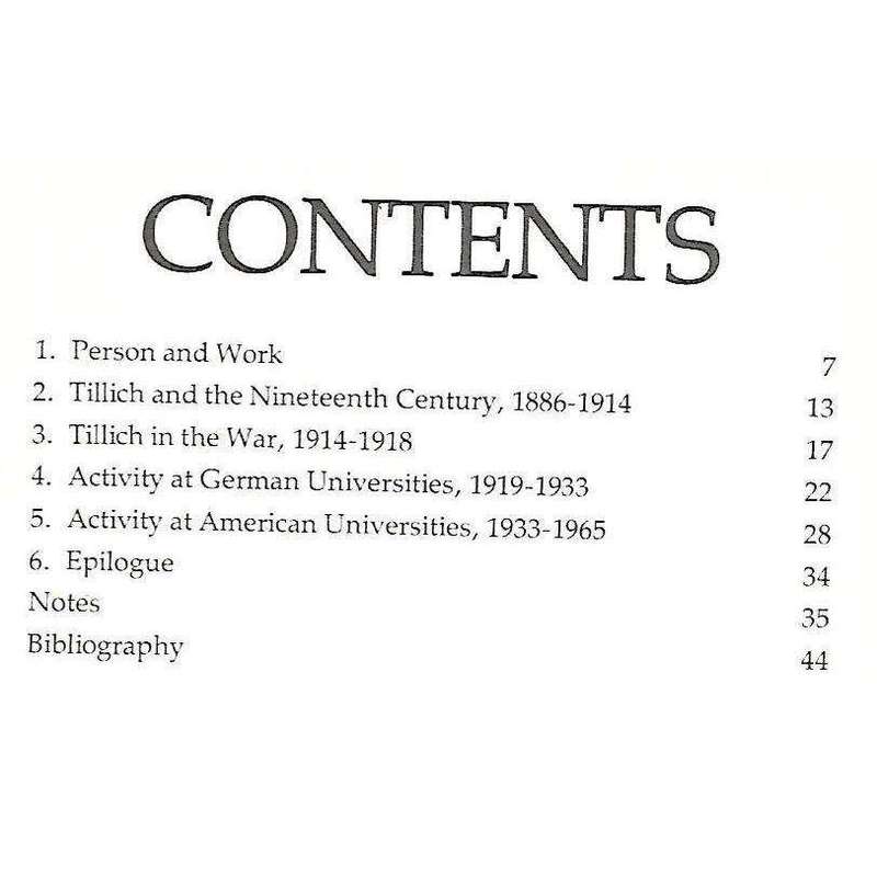 Paul Tillich | Carl Heinz Ratschow