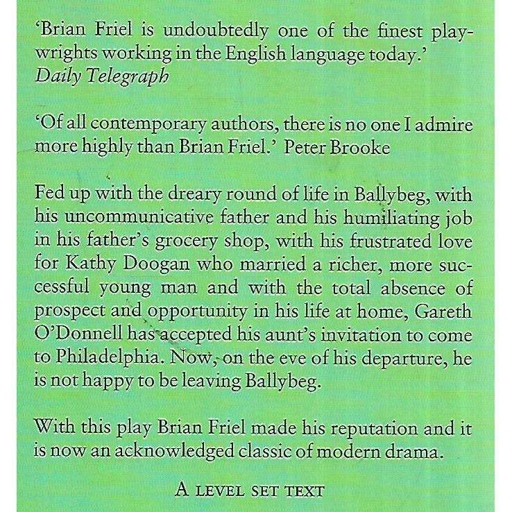 Philadelphia, Here I Come! | Brian Friel