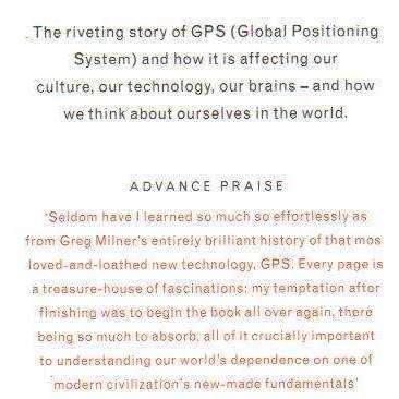 Pinpoint: How GPS is Changing Our World | Greg Milner