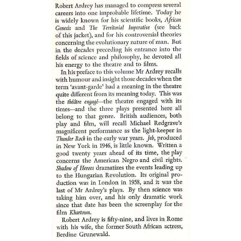 Plays of Three Decades | Robert Ardrey