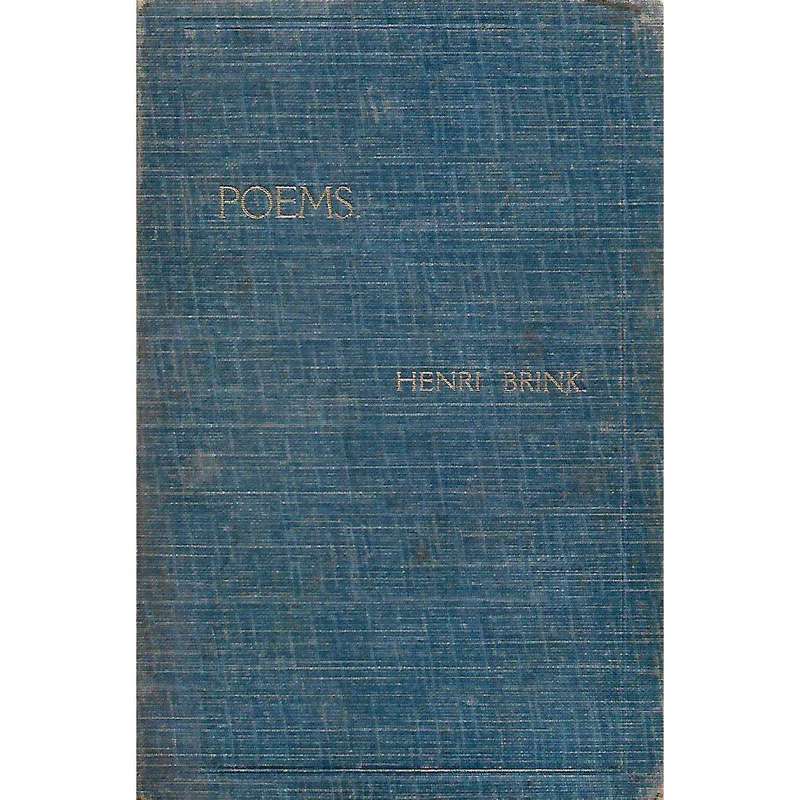 Poems (Signed by Author) | Henri Brink