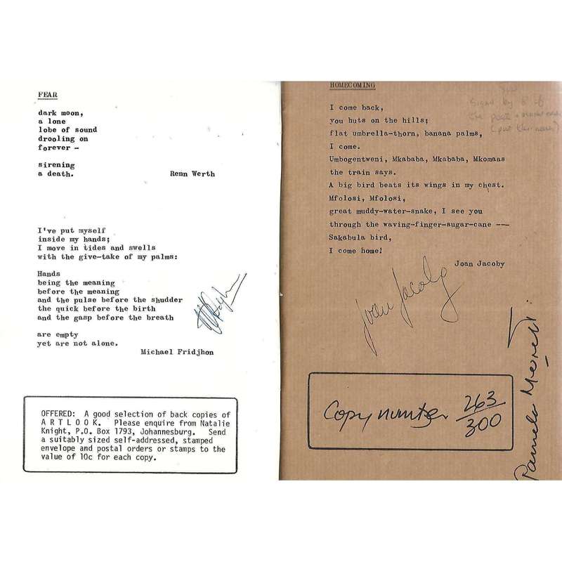 Poetry South: Collection 3 (Limited Edition, Signed by 8 of the Poets and Assistant Editor)