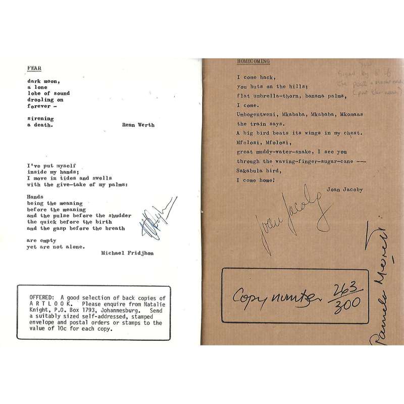 Poetry South: Collection 3 (Limited Edition, Signed by 8 of the Poets and Assistant Editor)