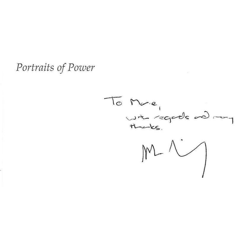 Portraits of Power: Profiles in a Changing South Africa (Inscribed by Author) | Mark Gevisser