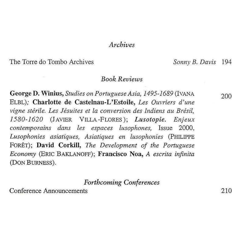 Portuguese Studies Review (Vol. 10, No. 1, Spring-Summer 2002)