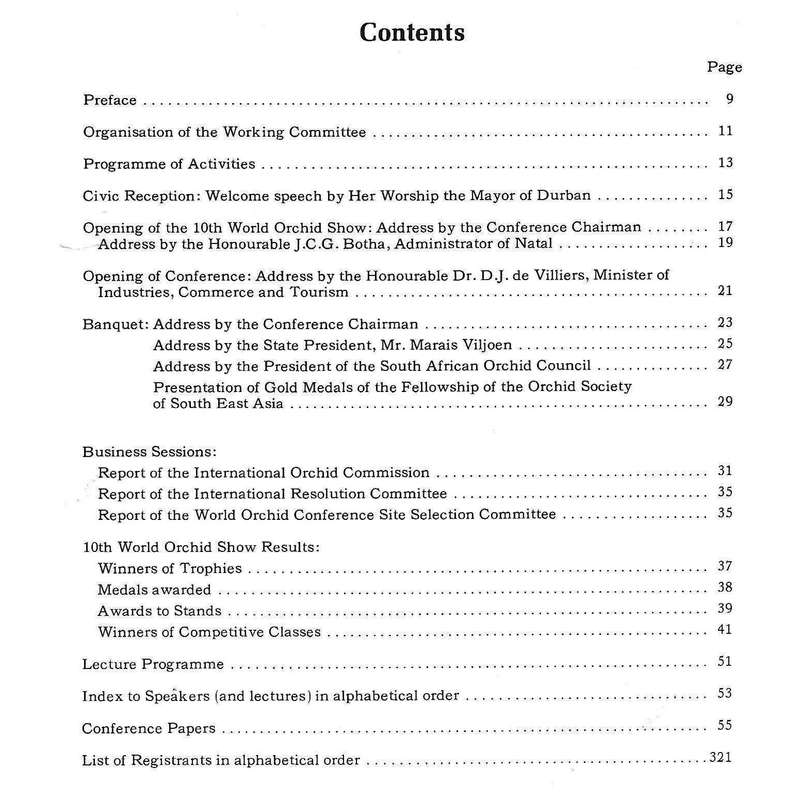 Proceedings of the 10th World Orchid Conference, 1981 | Joyce Stewart and C. N. (Klasie) van der ...