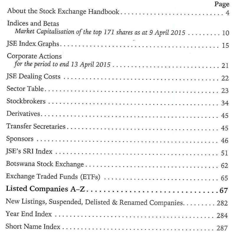 Profile's Stock Exchange Handbook (2015, Issue 2)