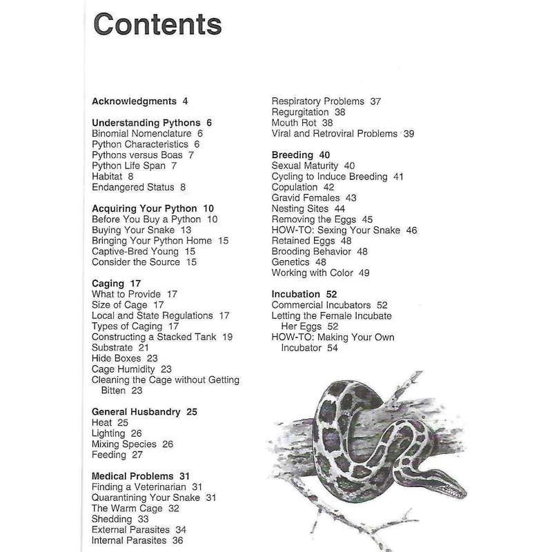 Pythons: A Complete Pet Owner's Manual | Patricia Bartlett & Ernie Wagner
