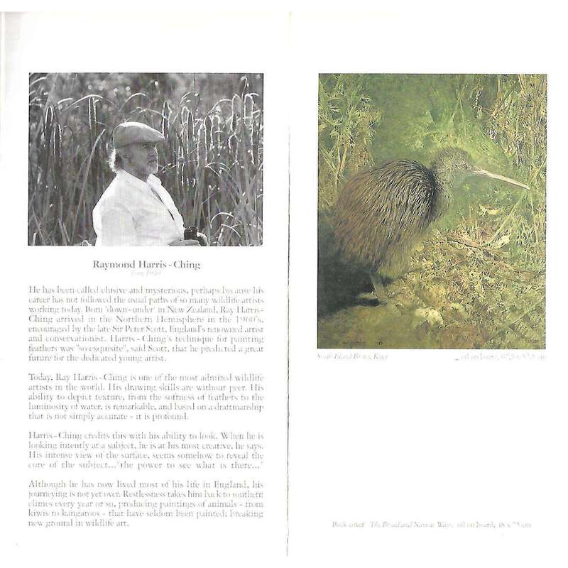 Raymond Harris-Ching (Invitation to an Exhibition of his Work)
