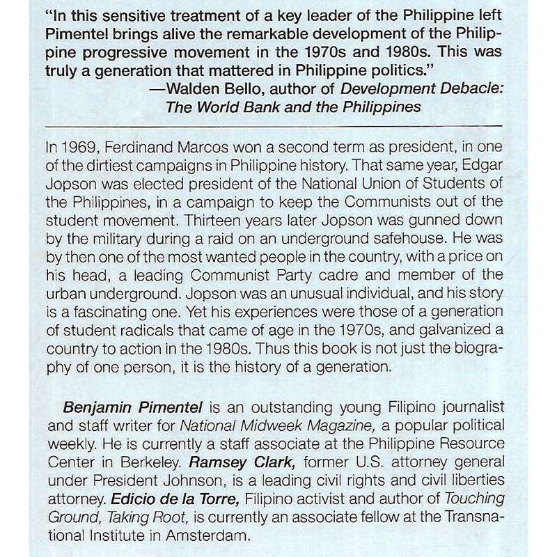 Rebolusyon! A Generation of Struggle in the Philippines | Benjamin Pimentel