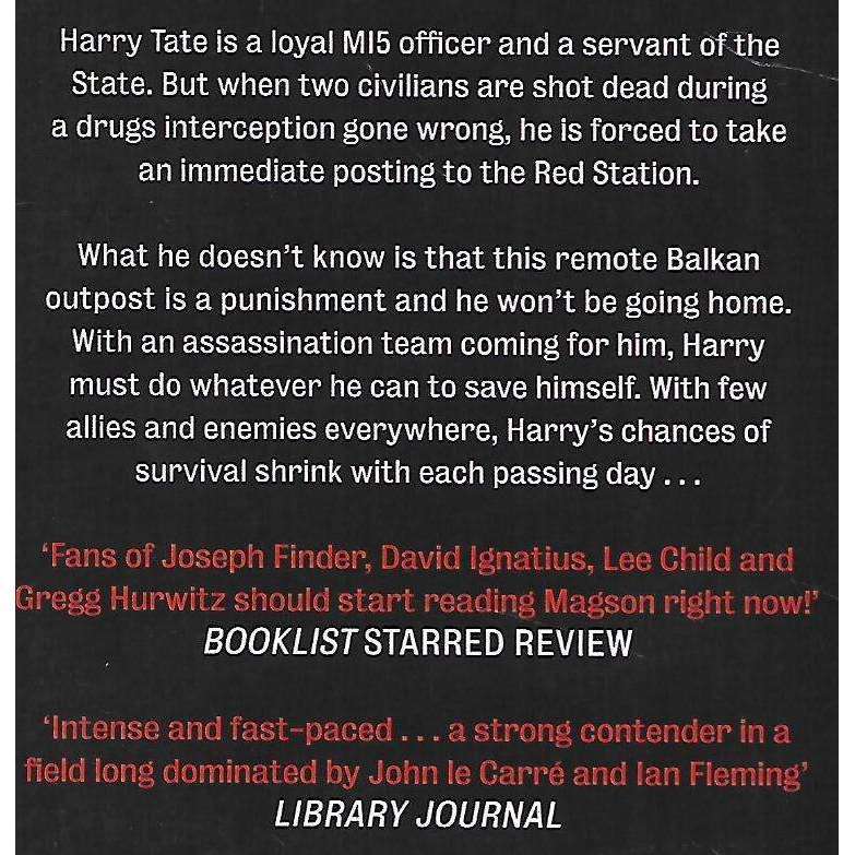 Red Station (Harry Tate Series) | Adrian Magson