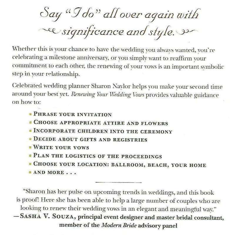 Renewing Your Wedding Vows: A Complete Planning Guide to Saying "I Still Do" | Sharon Naylor