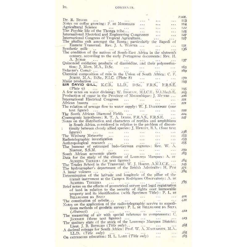 Report of the South African Association for the Advancement of Science (Lourenco Marques, 1913)