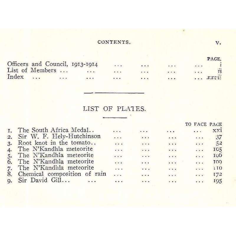 Report of the South African Association for the Advancement of Science (Lourenco Marques, 1913)