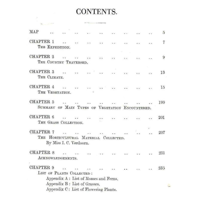 Roadside Observations on the Vegetation of East and Central Africa | Dr. I. B. Pole Evans