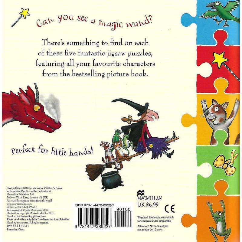 Room on the Broom (Jigsaw Book) | Julia Donaldson and Axel Scheffler