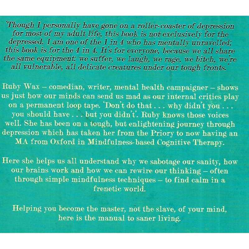Sane New World: Taming the Mind (Inscribed by Author) | Ruby Wax
