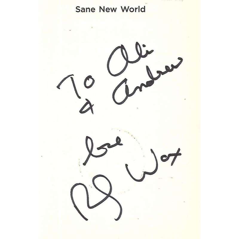 Sane New World: Taming the Mind (Inscribed by Author) | Ruby Wax