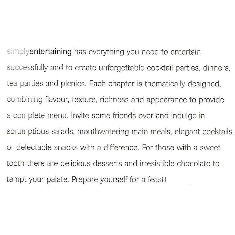 Simply Entertaining (Inscribed by Author to the Book's Promoter) | Elsa van der Nest