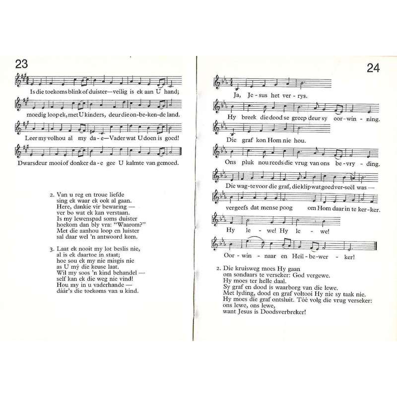 Sing Onder Mekaar: Proefsangbundel vir Gebruik in die Erediens (Afrikaans)